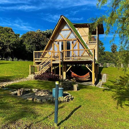 Glamping La Herradura Santa Rosa de Cabal Exteriér fotografie