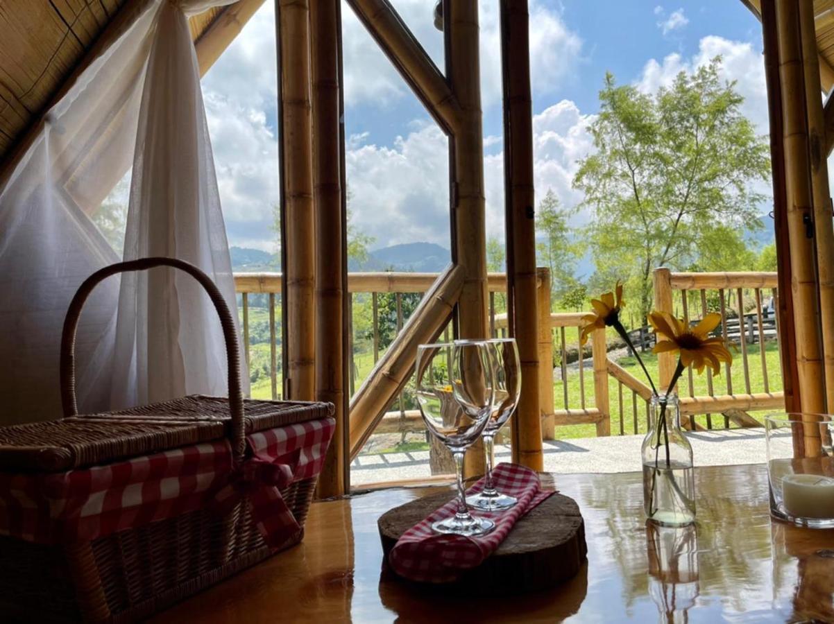Glamping La Herradura Santa Rosa de Cabal Exteriér fotografie